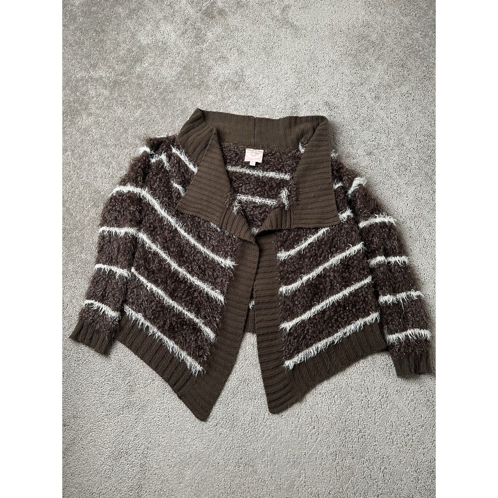 Women's Cardigan Y2K Romeo and Juliet Couture Sweater Glitzy Multicolor , Size M
